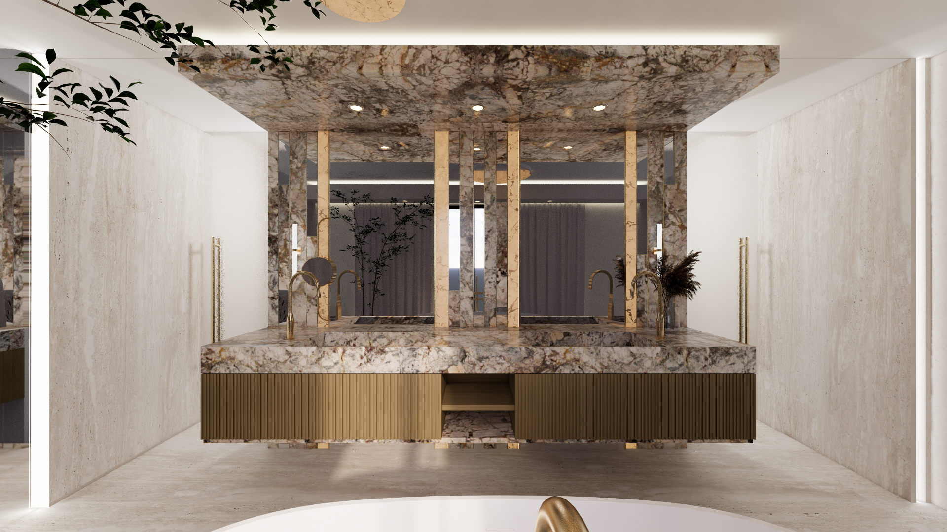 Villa Marbella – Concepto Baños